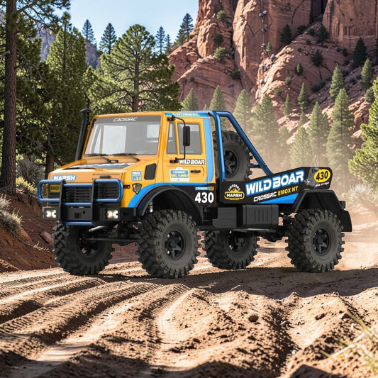 NT WILD BOAR 1:8 Scale 4WD Off-Road RC Crawler - High-Performance Brushless Mud Racing Truck RTR | CROSSRC EMOX 2026 NEW