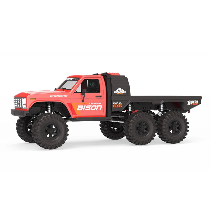 CROSSRC EMO XL 1/8 RC Car 6WD 6X6 Climbing Crawler Off-Road Vehicle Electric Remote Control Truck Model for Adult Boys Toys