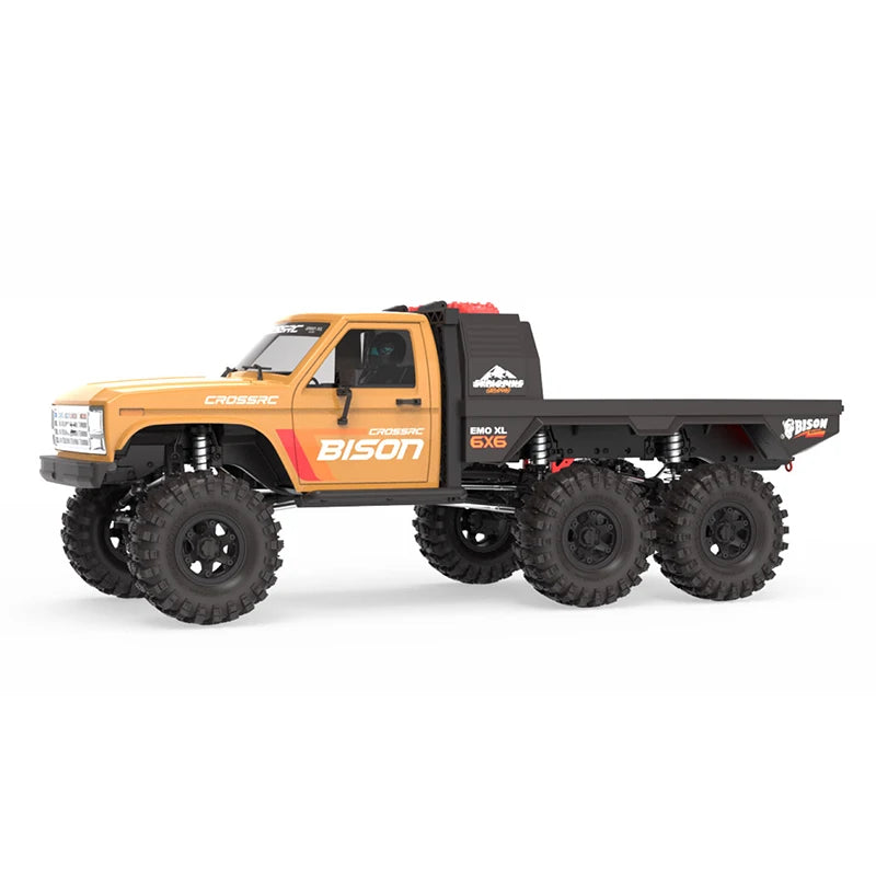 CROSSRC EMO XL 1/8 RC Car 6WD 6X6 Climbing Crawler Off-Road Vehicle Electric Remote Control Truck Model for Adult Boys Toys