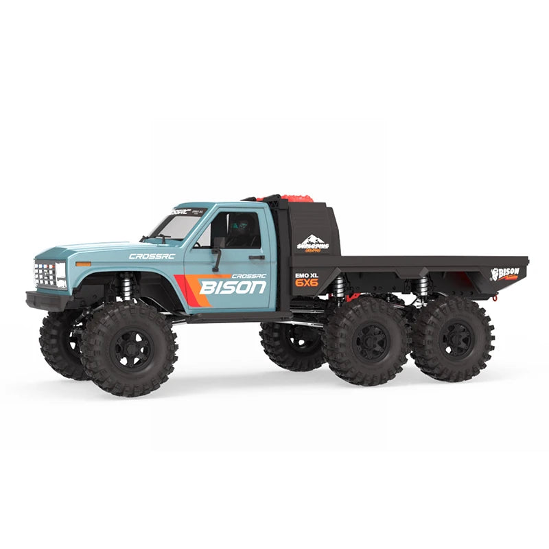 CROSSRC EMO XL 1/8 RC Car 6WD 6X6 Climbing Crawler Off-Road Vehicle Electric Remote Control Truck Model for Adult Boys Toys