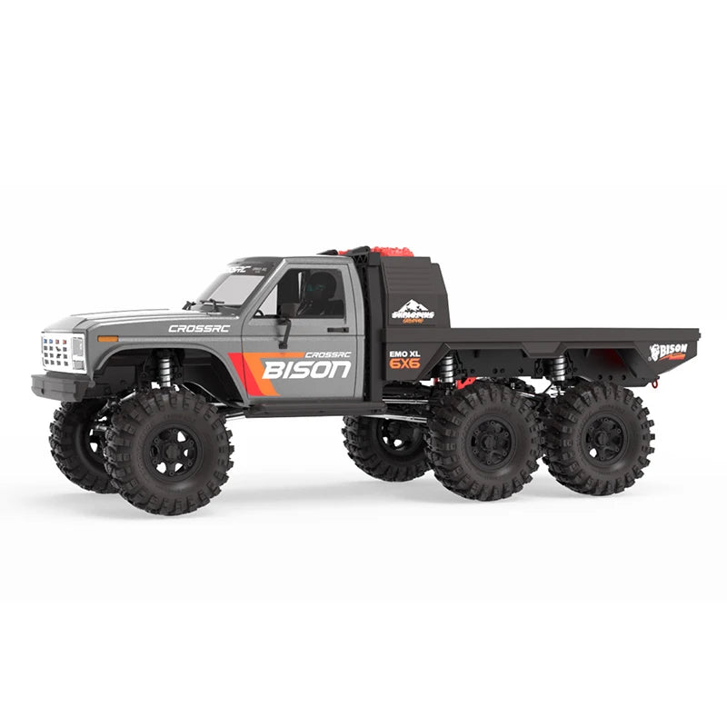 CROSSRC EMO XL 1/8 RC Car 6WD 6X6 Climbing Crawler Off-Road Vehicle Electric Remote Control Truck Model for Adult Boys Toys