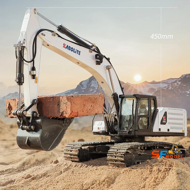 K961 RC Excavator 1/18 KABOLITE K336GC Upgraded Version RC Hydraulic Excavator Metal Model Boy Remote Control Car Toy Gift