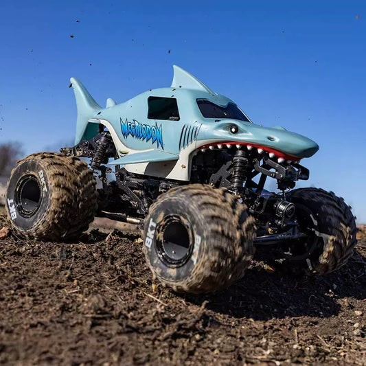 LOSI 1/18 Mini LMT Megalodon 4WD Brushed Solid Axle Monster Truck RTR