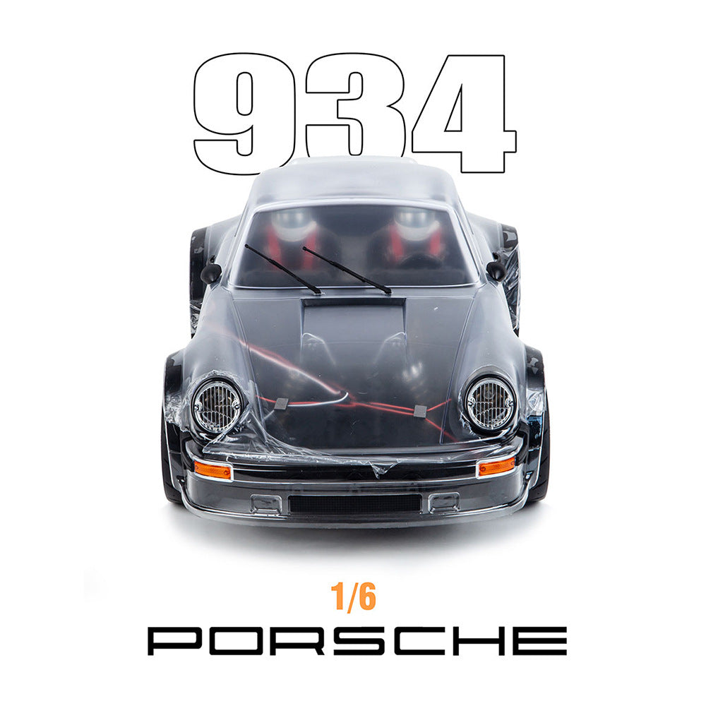 KM Thor 1/6 Scale Porsche 934 RC Rally Car – 4WD High-Speed Electric Off-Road Model Vehicle