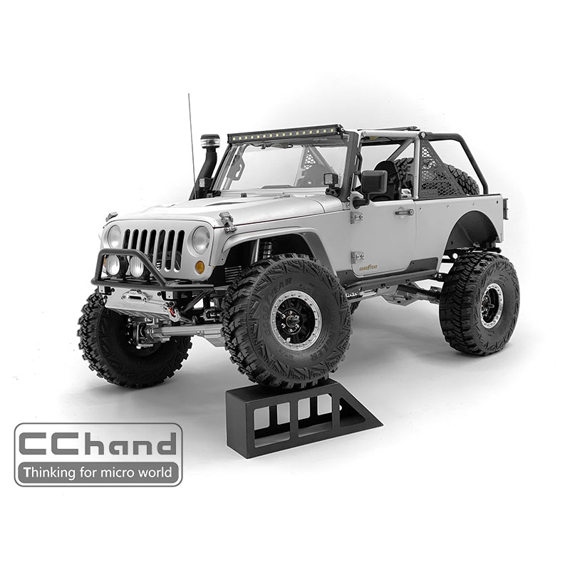 CCHAND A-Pillar Spotlights LED Pod Lights for Capo JKMAX 1/8 RC Crawler Upgrade Parts