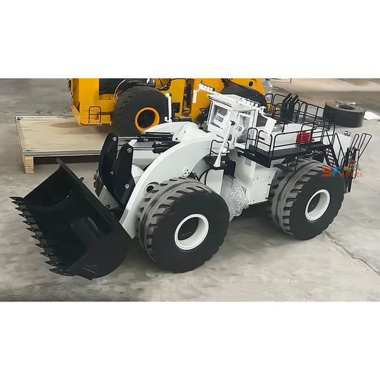 150KG L2350 Loader 1/14 Scale Hydraulic RC Loader Heavy Metal Loader with Lighting and Sound System Remote Control Model