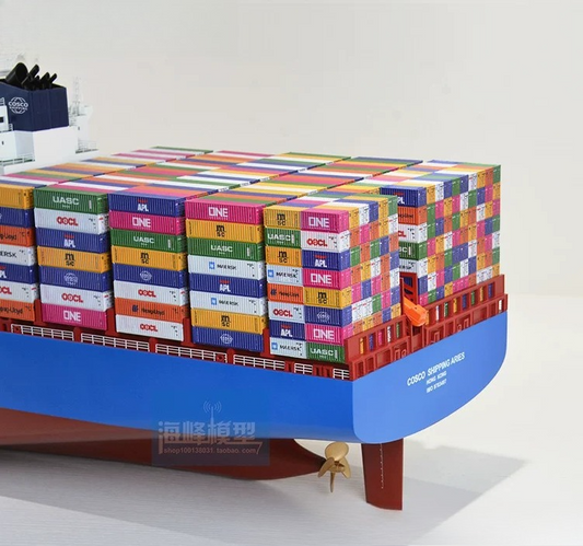 Maersk COSCO ONE RC Container Ship High-Detail Scale Cargo Boat RTR