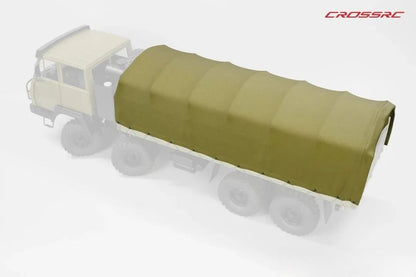 Modell SC8 1/12 8x8 Professioneller Schwerlastwagen mit Vollmetallchassis - Simulations-Geländewagen mit Doppel-Vorderachse und Lenkung 