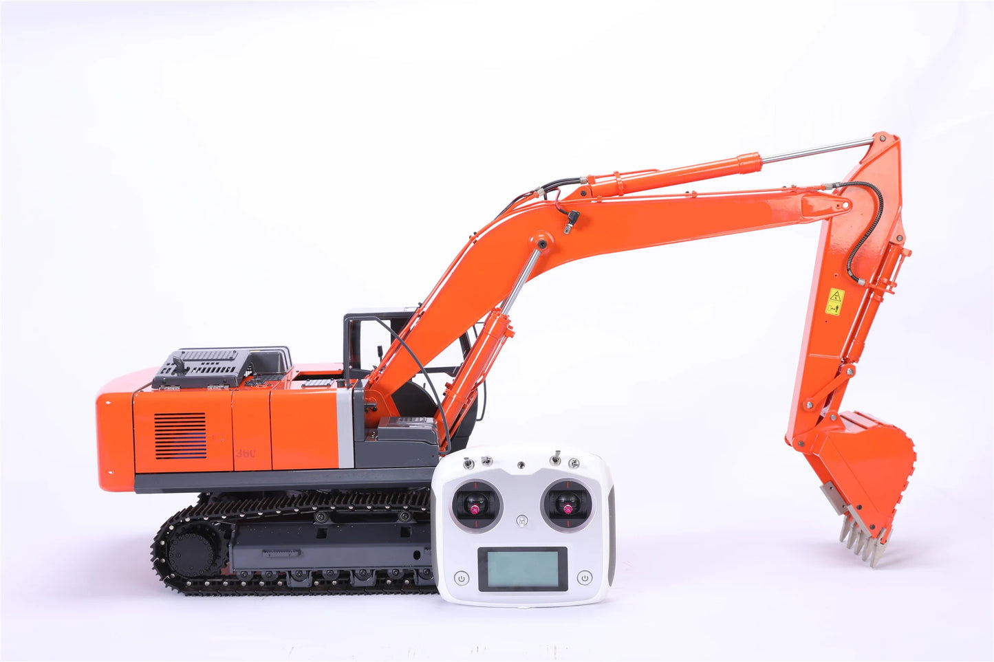 Hitachi Excavator 1/12 360-5 Remote Control Hydraulic Excavator Metal Model Hydraulic Remote Control Excavator Engineering Machinery Model Gift Toy