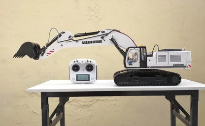 1/12 954 ferngesteuerter Hydraulikbagger, Metallmodell, RTR-Baumaschinen, RC-Auto-Bagger, ferngesteuertes Spielzeug für Erwachsene 