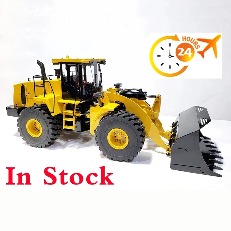 1/14 RC Hydraulic Wheel Loader Model  980L RTR  Rock Crawler Bulldozer Engineering Wheel Loader Model New Year Boy Toy Gift