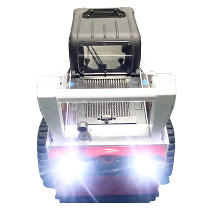 Free Shipping SM770 Bobcat Loader 1/14 RC Crawler Metal Hydraulic Skid Steer Loader RTR Bobcat Engineering Vehicle Model Boy Toy Gift
