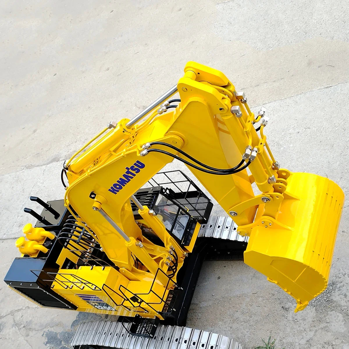 PC1250 RC Excavator 1/8 Hydraulic RC Excavator Metal Heavy Engineering Excavator Model Adult Remote Control Car Toy