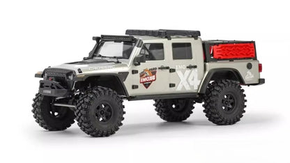 Model EMO X4 Leopard 1/8 Professional 4x4 RC Crawler - Waterproof Brushless High-Performance Off-Road Adventure Truck (RTR)
