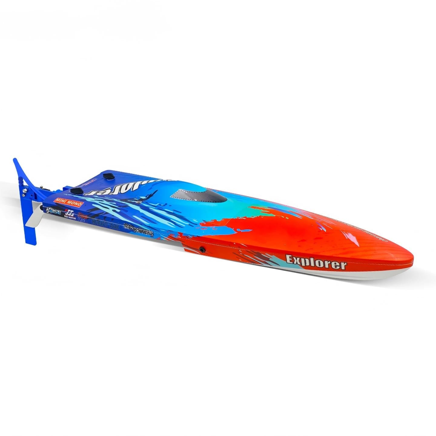 TFL Explorer 1158 Brushless RC Boat - 450mm High-Speed V-Hull Electric Racing Boat (RTR)
