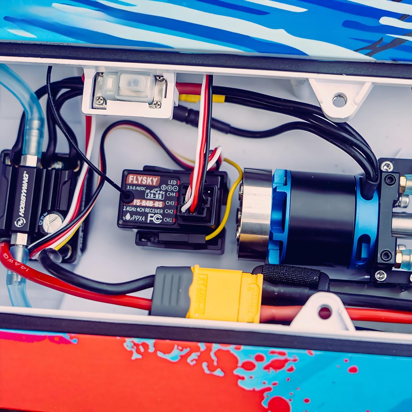 TFL Explorer 1158 Brushless RC Boat - 450mm High-Speed V-Hull Electric Racing Boat (RTR)