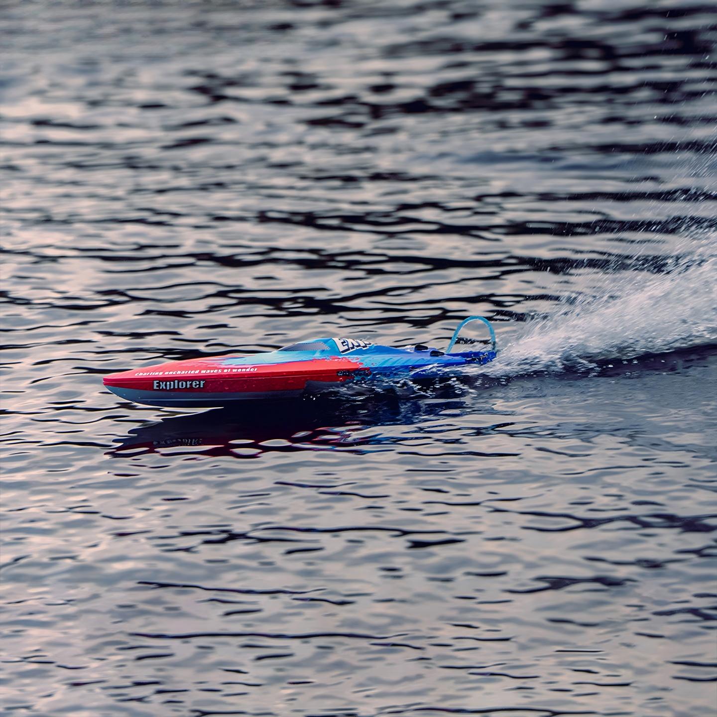 TFL Explorer 1158 Brushless RC Boat - 450mm High-Speed V-Hull Electric Racing Boat (RTR)