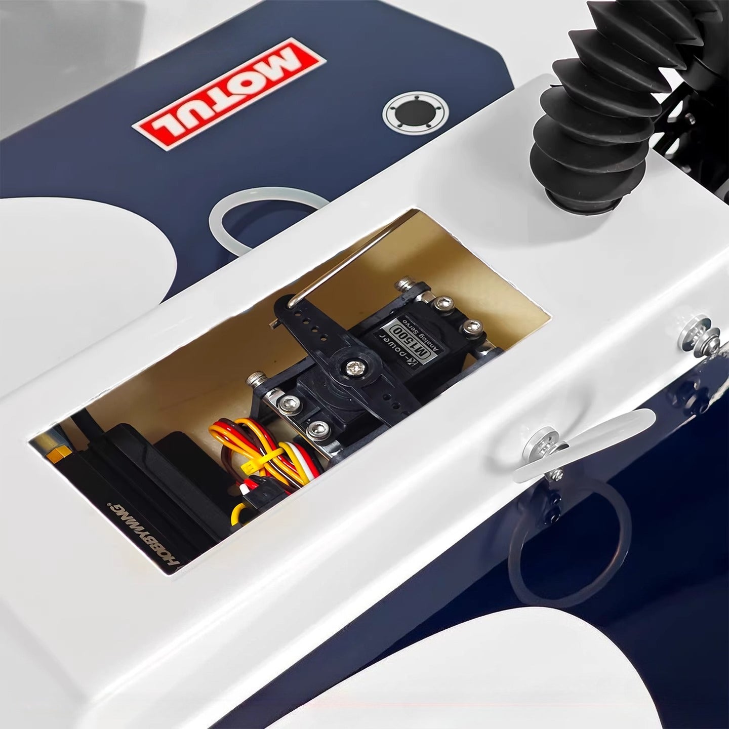 TFL 1238 F1 RC Racing Boat 1/5 Scale Hydroplane with Outboard Motor, Brushless RTR, Anti-Flip Fiber Glass Hull High Speed Remote Control Electric Boat