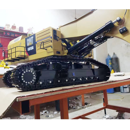 200KG 6015B RC Excavator 1/10 Hydraulic Excavator Double Cylinder Metal Crawler Excavator Model Adult Remote Control Car Toy