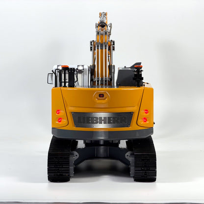1/14 Scale 926 Metal Hydraulic RC Excavator RTR - Dual Pumps, 4-Way Valve, ST8 Radio System Model Gift