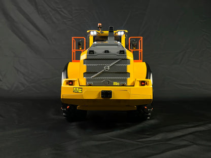 VOLVO L260H Hydraulic RC Loader 1/14 Double E Metal RC Loader Model RTR with Lighting and Sound System Remote Control Car Toy
