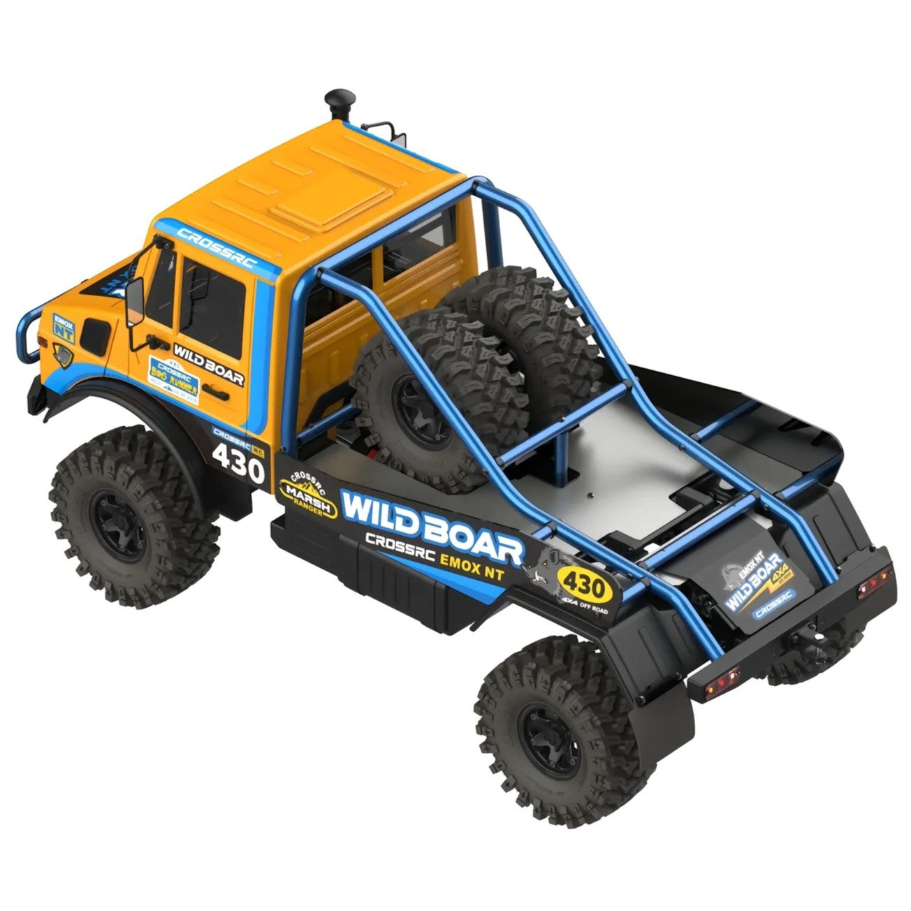 NT WILD BOAR 1:8 Scale 4WD Off-Road RC Crawler - High-Performance Brushless Mud Racing Truck RTR | CROSSRC EMOX 2026 NEW