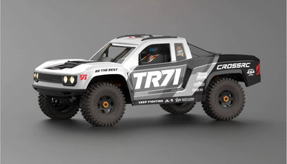 CROSSRC TR71 1/7 4WD Brushless Off-Road Short Course RC Truck Low CG 7075 Aluminum Chassis  RTR/ARTR for Adults
