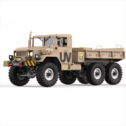 CROSSRC HC6 1/12 6x6 RC Military Truck American M35 Hard Shell Crawler Model