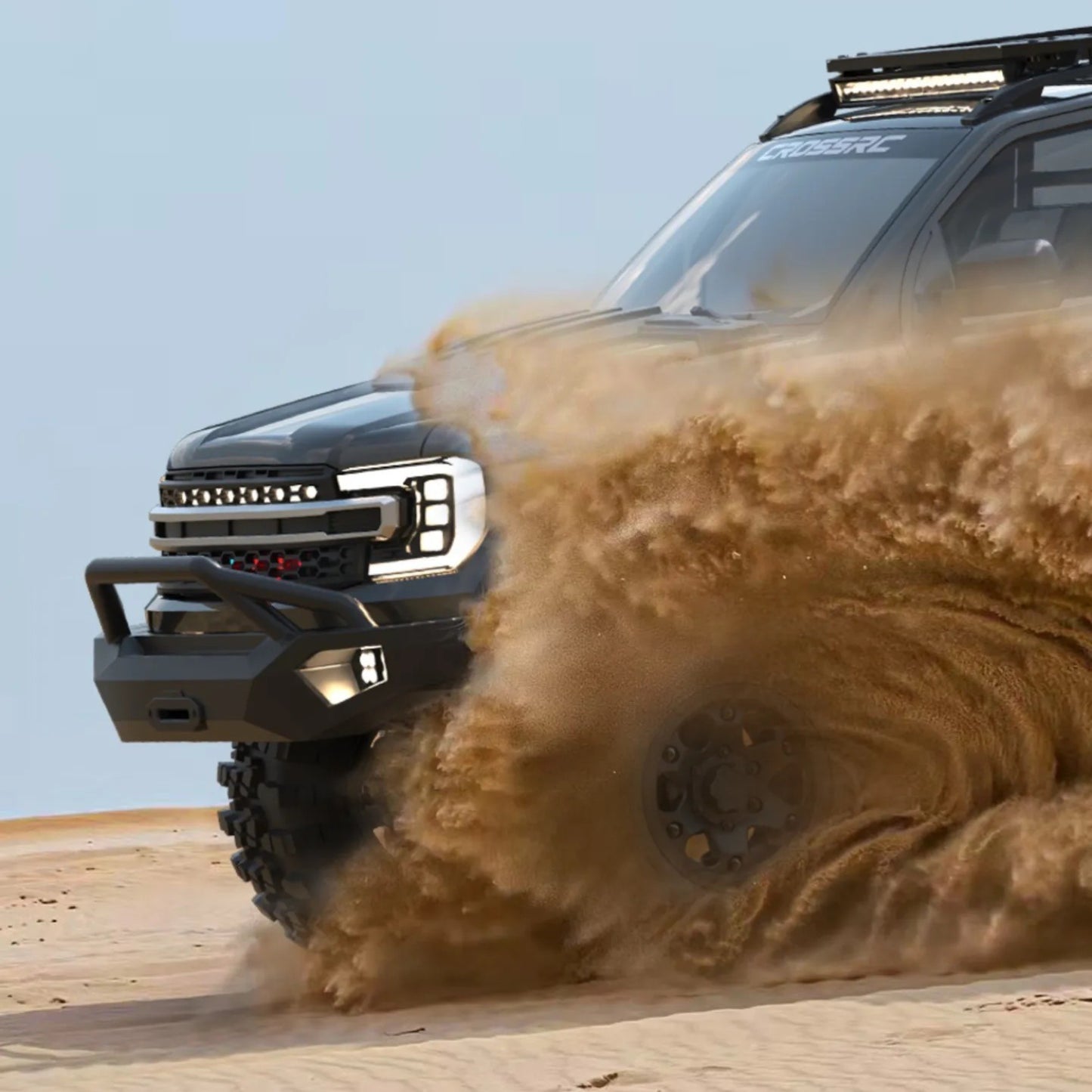 CROSSRC 1/5 Scale Brushless Version RC Off-road Pickup Climbing Car Big Dinosaur Series New Off-road Pickup Model Toy