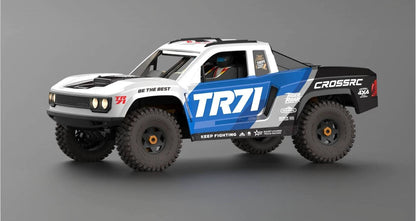 CROSSRC TR71 1/7 4WD Brushless Off-Road Short Course RC Truck Low CG 7075 Aluminum Chassis  RTR/ARTR for Adults