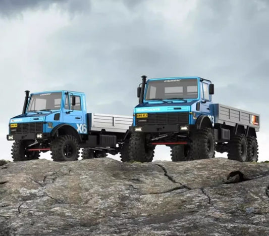 Model EMO X6 & XL3 1/8 Professional RC Crawler - High-Performance Hippo 6x6 & Elephant 4x4 Off-Road Vehicle (RTR)