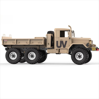 CROSSRC HC6 1/12 6x6 RC Military Truck American M35 Hard Shell Crawler Model