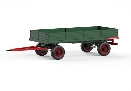 CROSSRC T009 1/14 Heavy Duty Full Trailer RTR Metal Flatbed Tow Truck Trailer