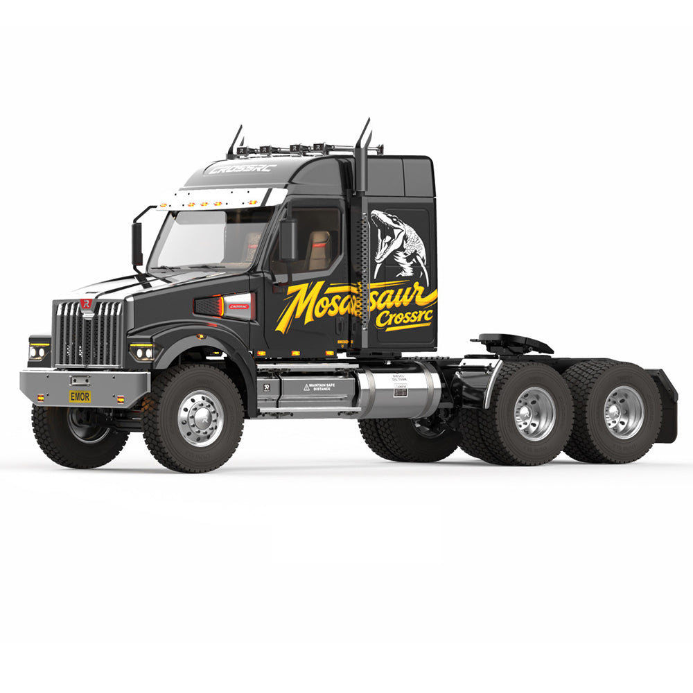CROSSRC 1/7 EMOR RC Crawler Heavy Truck Tractor Electric Off-Road Model Car American Heavy Truck