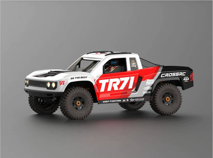 CROSSRC TR71 1/7 4WD Brushless Off-Road Short Course RC Truck Low CG 7075 Aluminum Chassis  RTR/ARTR for Adults