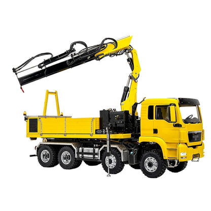 LESU 1/14 RC MAN TGS 8x8 Hydraulic Hook Lift Truck with Crane & Ballast Tipper LS-Z0109
