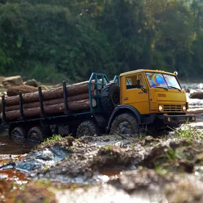 1/12 8x8 RC Military Truck KIT 8WD Heavy Duty Off-Road Crawler with 2-Speed Gearbox High Torque Chassis