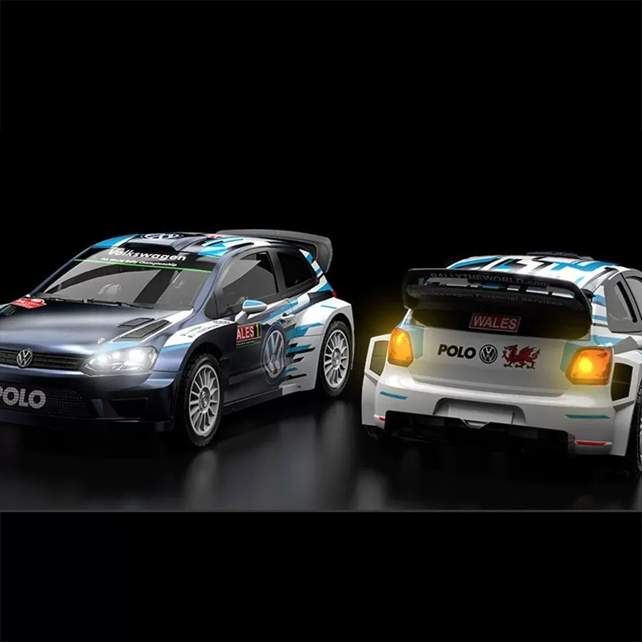 IN STOCK MJX HYPER 1/7 Scale Brushless RC Rally Car, VW Polo R WRC 4WD High-Speed Remote Control Off-Road Truck