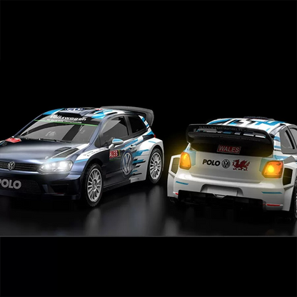 IN STOCK MJX HYPER 1/7 Scale Brushless RC Rally Car, VW Polo R WRC 4WD High-Speed Remote Control Off-Road Truck