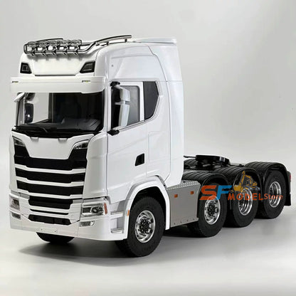 Scania 770S Remote Controlled Trailer 1/14 8x8 RC Tractor Truck RTR Version with Light & Sound System ST8 Transmitter