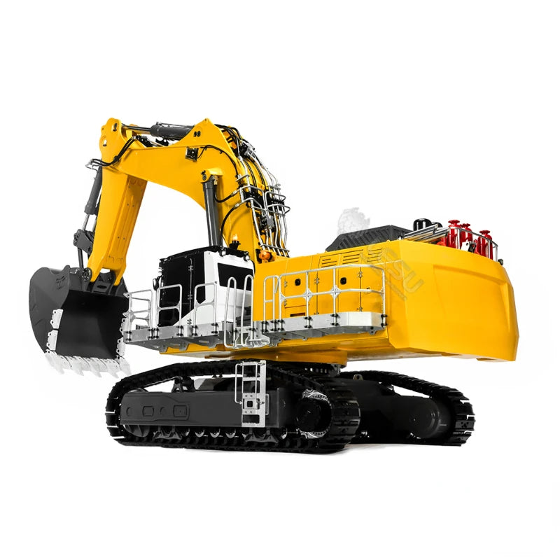 AOUE 9150 RC Excavator 1/14 Hydraulic RC Excavator Backhoe Crawler Excavator Construction Machinery Model Boy RC Car Toy Gift