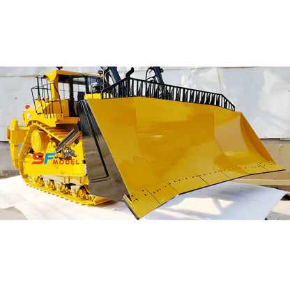 D11T RC Bulldozer 1/10 RC Hydraulik-Bulldozer Metallmodell mit PL18EV Fernbedienung, ferngesteuerter LKW, Spielzeug für Jungen 