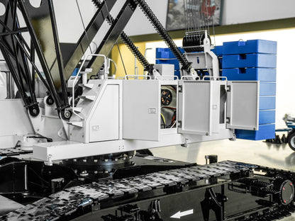 1/14 C1200 Hydraulic Crawler Lattice Boom Crane Model - Professional 100KG Grade Heavy-Duty CNC Metal Edition (RTR)