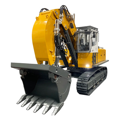 Kostenloser Versand K970-200 RC-Bagger 1/14 RC Hydraulikbagger Metallmodell Frontschaufel Hydraulikbagger Modell Spielzeug Geschenk auf Lager