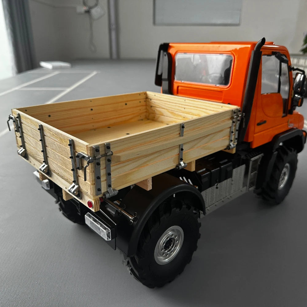 Free Shipping Unimog 1/10 RC Dump Truck Climbing Car RTR Version Remote Control Car Model Boy Toy Gift