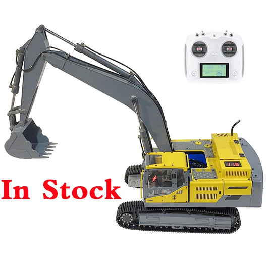 EC480 Excavator 1/12 RC Hydraulic Excavator Metal Model Engineering Machinery Vehicle Model Remote Control Car Toy