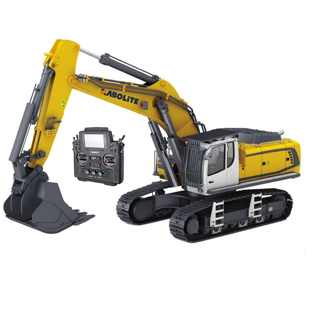 In Stock 1/14 RC Hydraulic Excavator K970 Metal Excavator Heavy Duty Mining Model with Battery RC Adult Car Toys