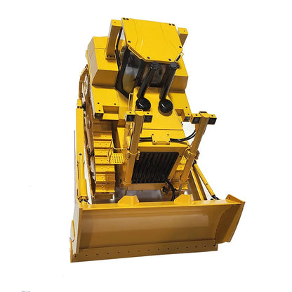 Kostenloser Versand! Bulldozer 1/14 JDM 98 DXR2 D9T ferngesteuerter Hydraulikbulldozer mit verbessertem Sound- und Lichtsystem, Metallmodell, ferngesteuertes Auto, Spielzeug für Erwachsene 
