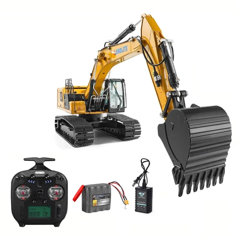 K961 RC Excavator 1/18 KABOLITE K336GC Upgraded Version RC Hydraulic Excavator Metal Model Boy Remote Control Car Toy Gift