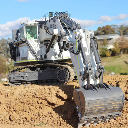 Liebherr 996 Hydraulic Excavator 1/20 Remote Control Excavator Metal Tracked Excavator Model Toy RTR Version